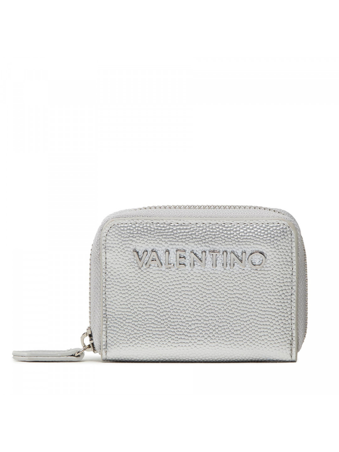 Malá dámská peněženka Valentino Divina VPS1R4139G Stříbrná